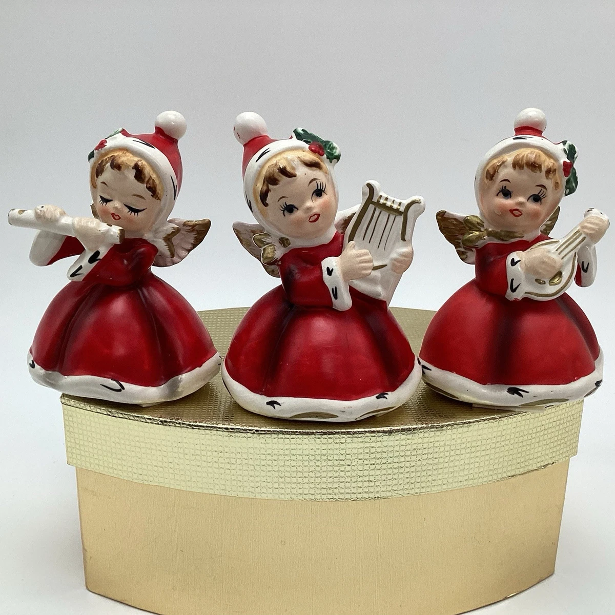 Red Ceramic Collectible Sculptures & Figurines 1950-1959 Time