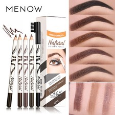 Waterproof Long Lasting Eyebrow Pencil With Brush Menow 5 Colors Permanent Makeu
