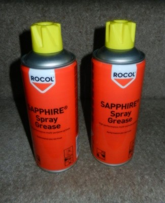 2 DOSEN ROCOL 34305 SAPPHIRE Sprühfett 400 ml ROC34305