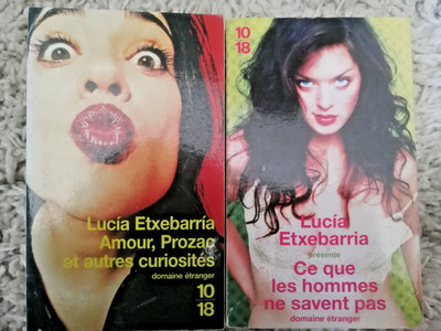 LUCIA ETXEBARRIA SET 2 BÜCHER - LIEBE PROZAC - WAS MÄNNER NICHT WISSEN