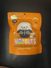The Woobles Edgar The Skeleton Glow In The Dark Crochet Kit - New Release