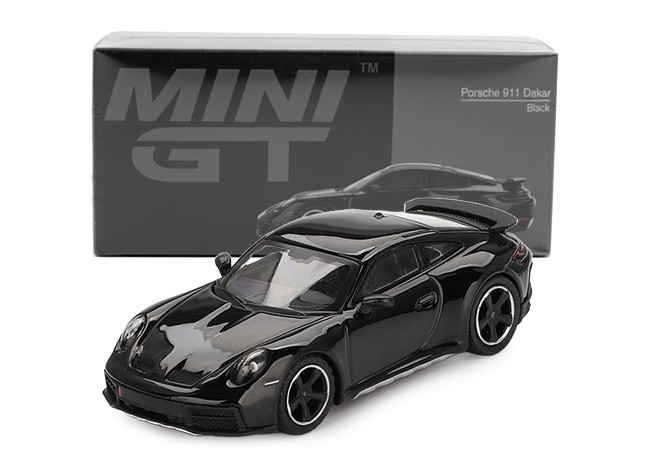 Mini-GT 1:64 PORSCHE 911 (992) DAKAR BLACK 2023 Diecast Model | eBay