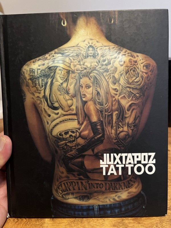 Juxtapoz Tattoo Book, Mister Cartoon Tattoo Art, Tattoo Art Book