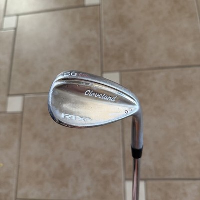 CLEVELAND RTX4 LOB WEDGE 58 DEGREE (MID-9) STIFF FLEX STEEL