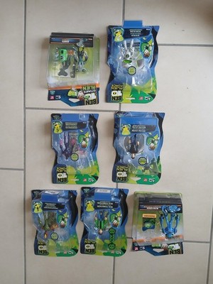Ben 10 Alien Lot of 7 Figuren Vintage Bandai Neu