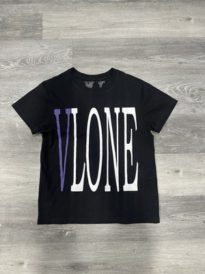 Vlone Staple Purple and Black T-shirt (small)