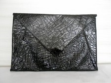 BORSA  BORSETTA  POCHETTE ORIGINALE FENDI  VINTAGE PELLE NERA