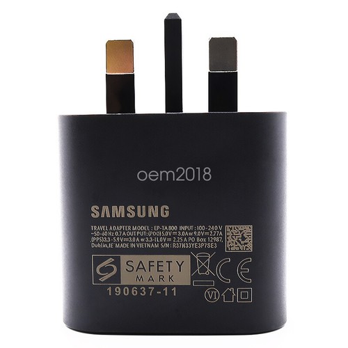 Adaptateur chargeur super rapide pour Samsung 25W câble USB-C Galaxy Note10/20 A53 S23 - Photo 9 sur 26
