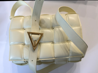 Bottega Veneta Padded Cassette Bag NEW WITH TAGS ZEST WASHED GOLD
