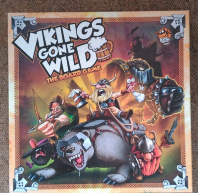Vikings Gone Wild Brettspiel (unbespielt, unpunched)
