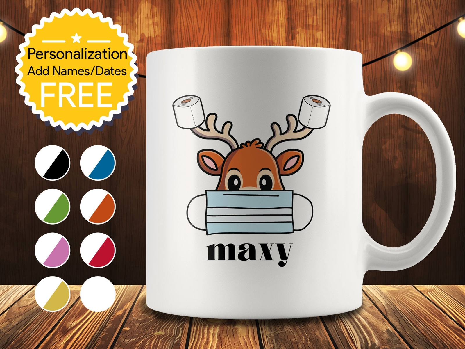 Personalized Christmas Mug Christmas Mug Winter Mug Holiday Mug Christmas Gift