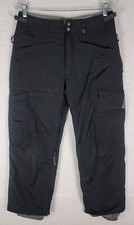 Burton B11D Snowboard Pants Black Mesh Lined Women  s Size M