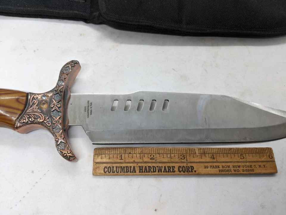 老式Maxam Bowie刀。 大号护套  — 第 2/4 张图片