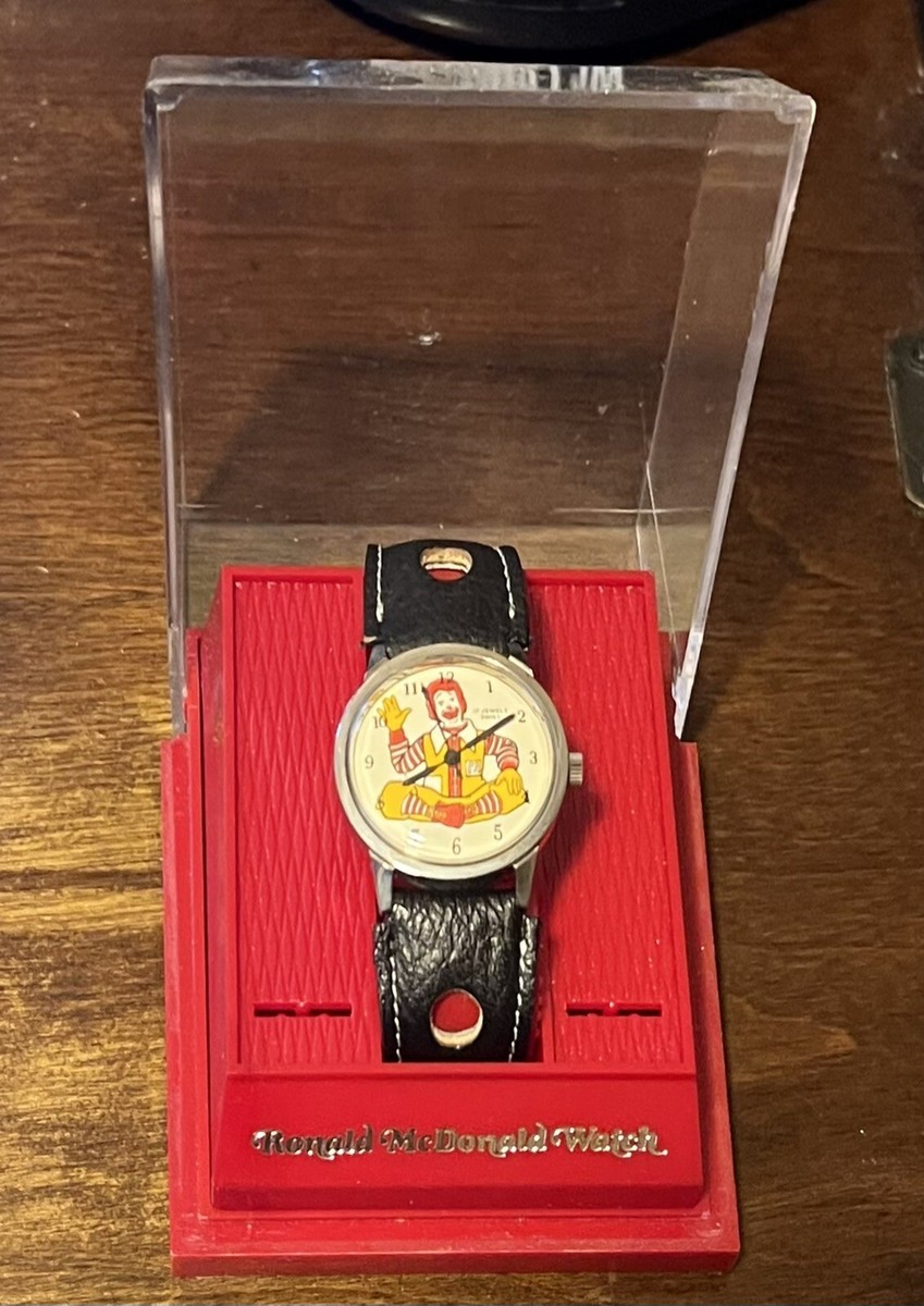McDonald's 時計 Ronald McDonald Watch Swiss 17 Jewels #1318 Vintage