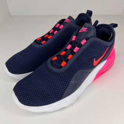 Nike Womens CZ7996-400 Navy Pink Blast Air Max Motion 2 Size 9 Running Shoes | eBay