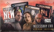1x  Necessary Evil: Booster Box New Sealed Product - Star Trek 2E - Decipher