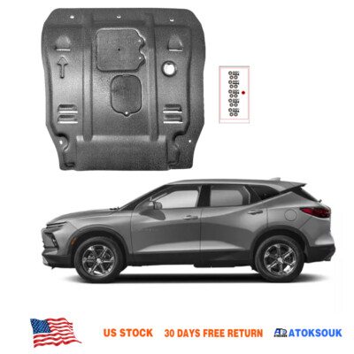 For Chevrolet BLAZER 2019-24 Under Engine Splash Guards Front Engine Mud Flaps