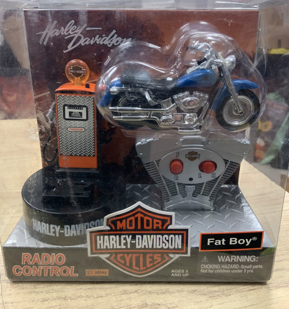 harley davidson fat boy radio control motorbike