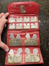 Pratt & Whitney No. S-77 Radius Inspection Gage Set 1/64" to ½” USA