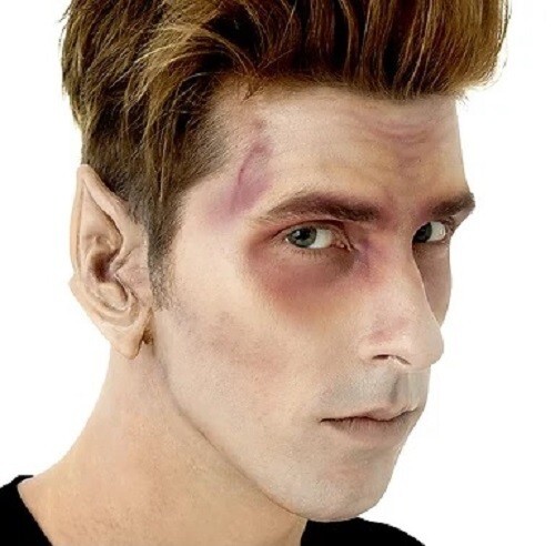 Vampire Prosthetic Ears Pointed Latex Applications Halloween Woochie FX WO192