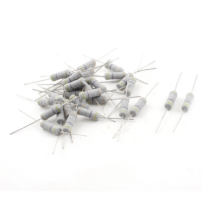 Résistances 4,7 K Ohm 2W 1% - Lot De 30 Pièces, Film Métal Oxyde, Marque Uxcell, Neuf