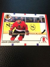 Adam Creighton Blackhawks 1990-91 Score #82