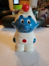 VTG 1982 SMURF WIND-UP MUSICAL BABY SMURF PEYO ILLCO WORKS