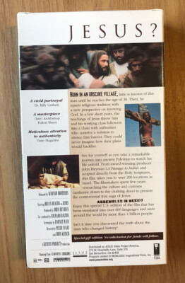 その他 Jesus [VHS] Jesus - Special Edition - VHS Sealed in Plastic | eBay