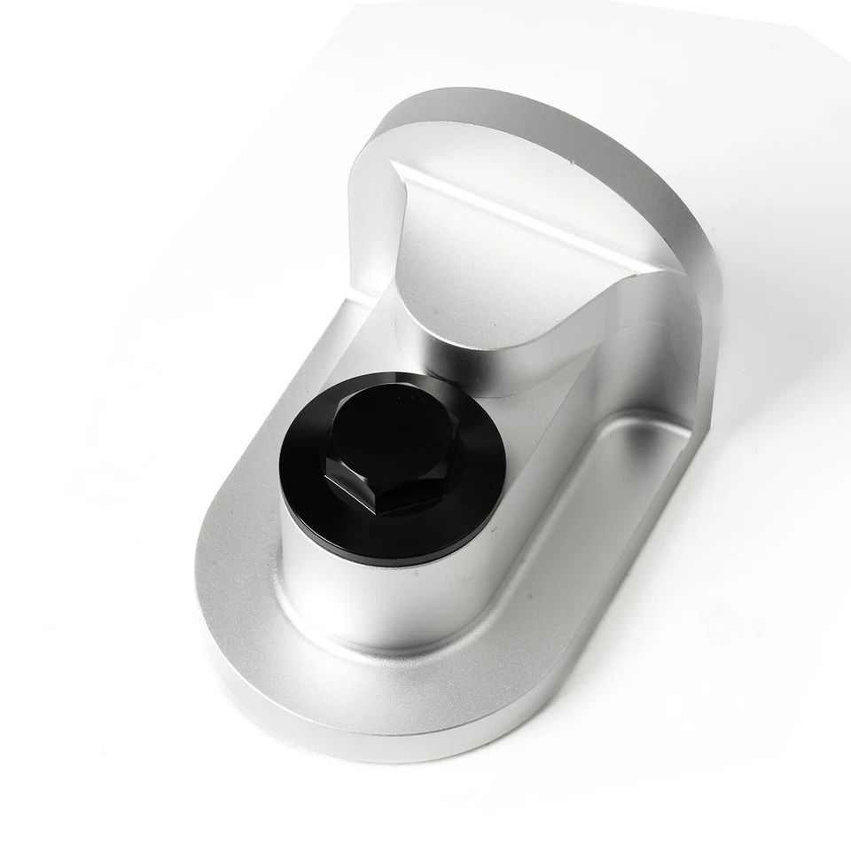 Adaptador de filtro de óleo de tarugo M-6880-B50 90 graus para 1965-1995 Ford Mustang prata - Imagem 4 de 4