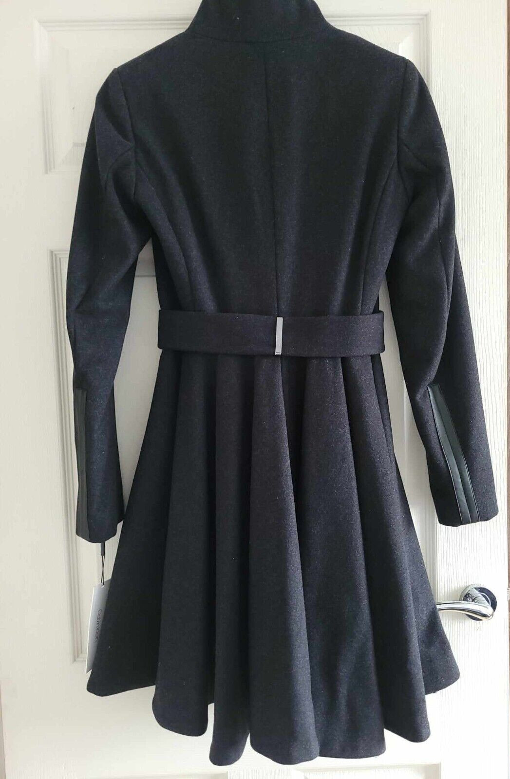 Women's Calvin Klein mack coat grey color size( Label  US 0)UK XS new