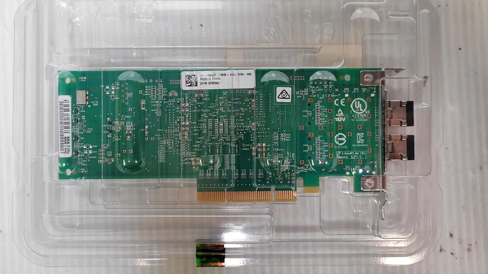 Dell Qloqic Dual Port Adapter 8GB RW9KF 0RW9KF CN-0RW9KF NEW - Image 3 of 4