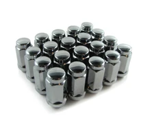Lug Nuts Bulge Acorn 14x2 Nut Ford Lincoln Hi Strength 24 Pc