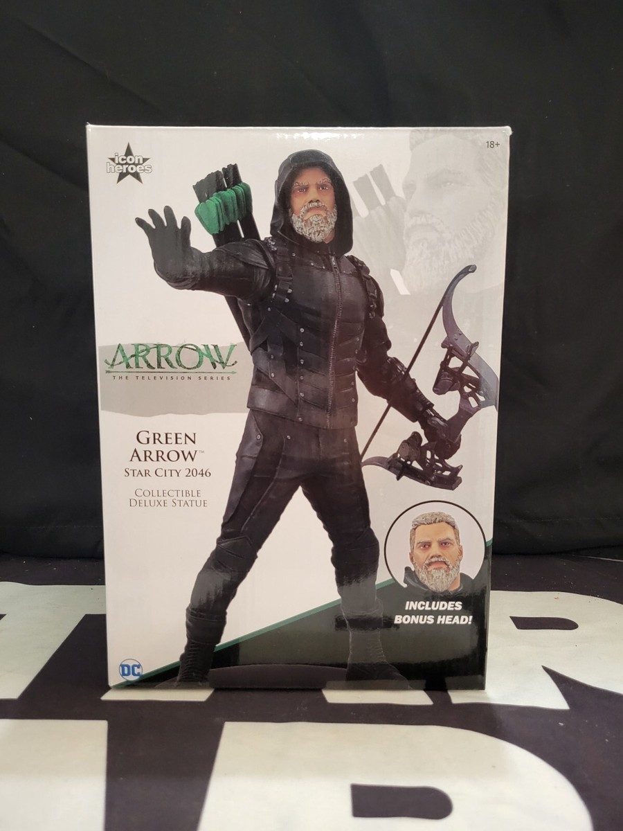 DCコレクティブル ARROW アロー スターリング・シティ ポリス CL343 DC CW Arrow Star City 2046 Arrow Deluxe Statue Icon Heroes