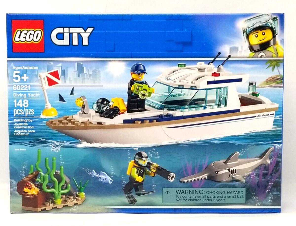 Lego city 60221 diving yacht new arrivals