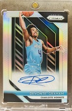 Devonte Graham 2018-19 Panini Prizm Rookie Signatures Silver Auto RC #RS-DGR