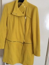 Brand New Ladies Yellow Coat, Size Medium