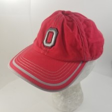 Ohio State Buckeyes Adjustable Hat Cap Strapback Stripe Bill Fan Favorite