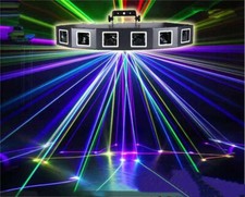 6 eyes laser lighting big scanning beam Dj club stage party Disco light effect