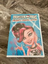 Néw sealed monster high frights camera action dvd