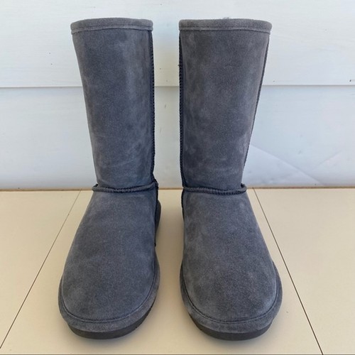 BEARPAW 610W Emma Boot Gray Suede Upper 