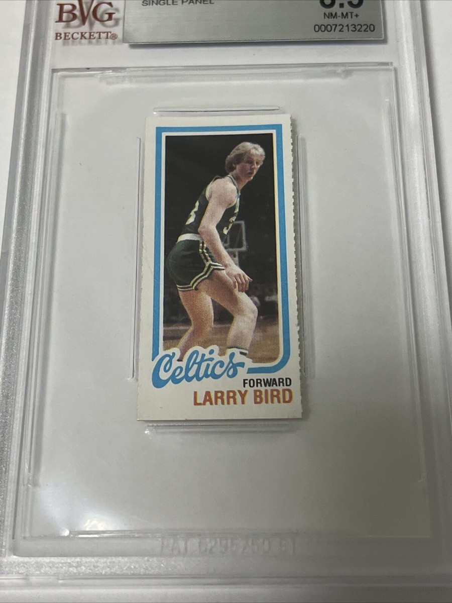 LARRY BIRD 1980 Topps #34 Separated Panel Rookie Card RC