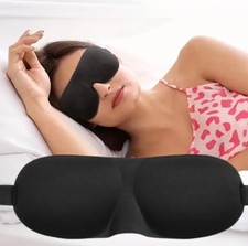 View Soft Padded Sleep 3D Mask Eye Blackout Luxurious Blindfold Travel Eye Cover UK✅ on eBay Soft Padded Sleep 3D Mask Eye Blackout Luxurious Blindfold Travel Eye Cover UK✅