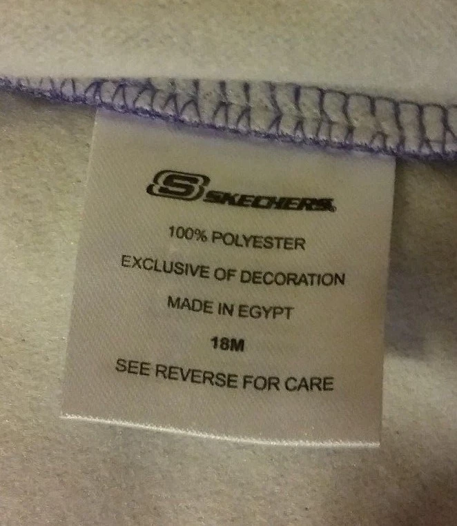 ROUPAS ATIVAS PARA BEBÊS MENINAS TAMANHO 18MO 3PC SKETCHER  - Imagem 3 de 4