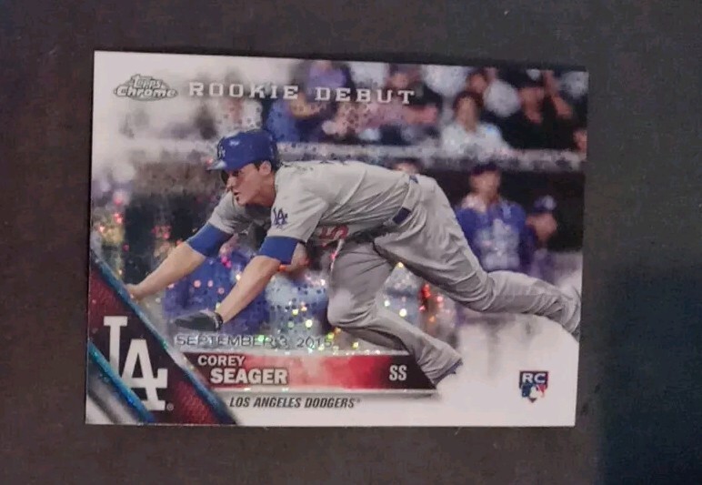 2016 Topps Chrome Update Corey Seager RC