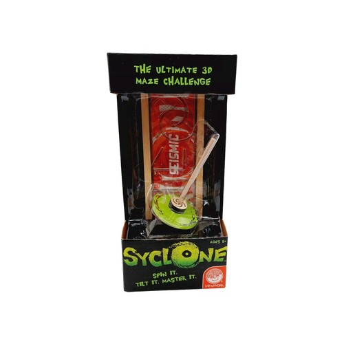 Mindware Syclone Dexterity Coordination Game Double Sided 3D Maze NEW