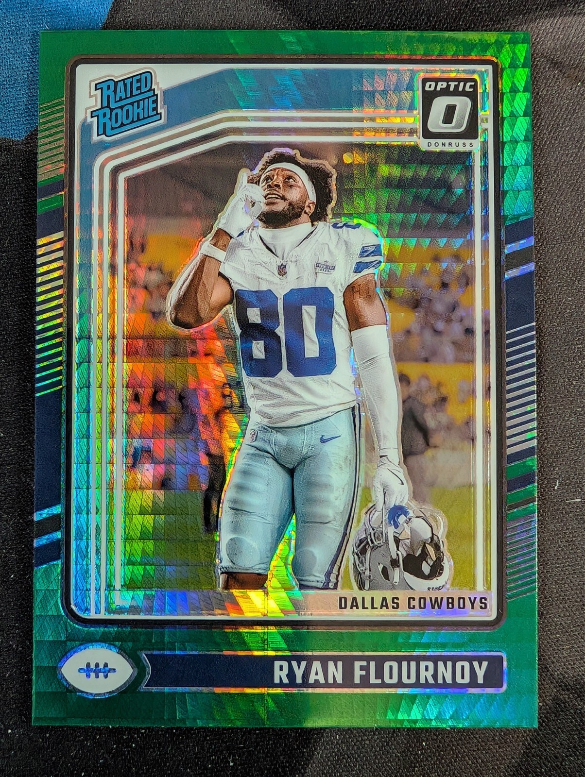 Ryan Flournoy Panini Donruss Optic #288 Green Hyper