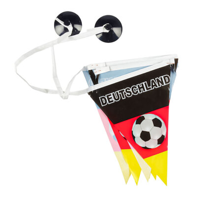 WM EM Fan Accessoire Deutschland Magnetfahne 30x20cm - Für Auto