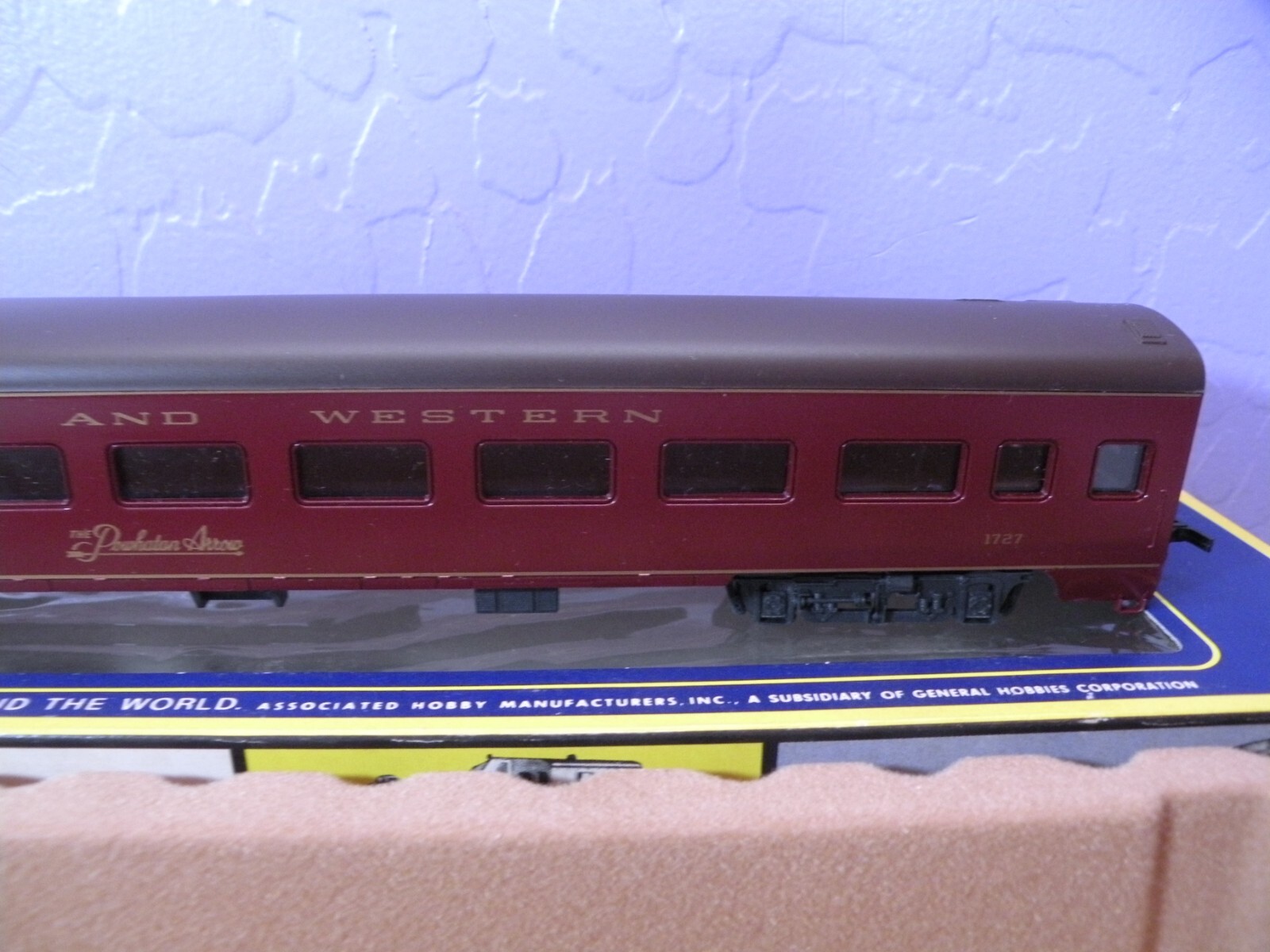 Rivarossi AHM Norfolk & Western Observation Car Powhatan Arrow HO 1727