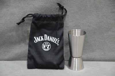2021 Jack Daniel's kostenlose Doppelvorrichtung 25 ml & 50 ml Schussmaß in Beutel