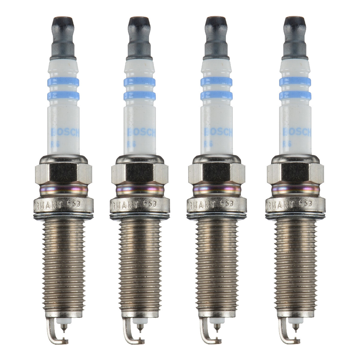 Bosch Set of 4 Double Iridium PintoPin Spark Plugs For Q50 QX60 NV200